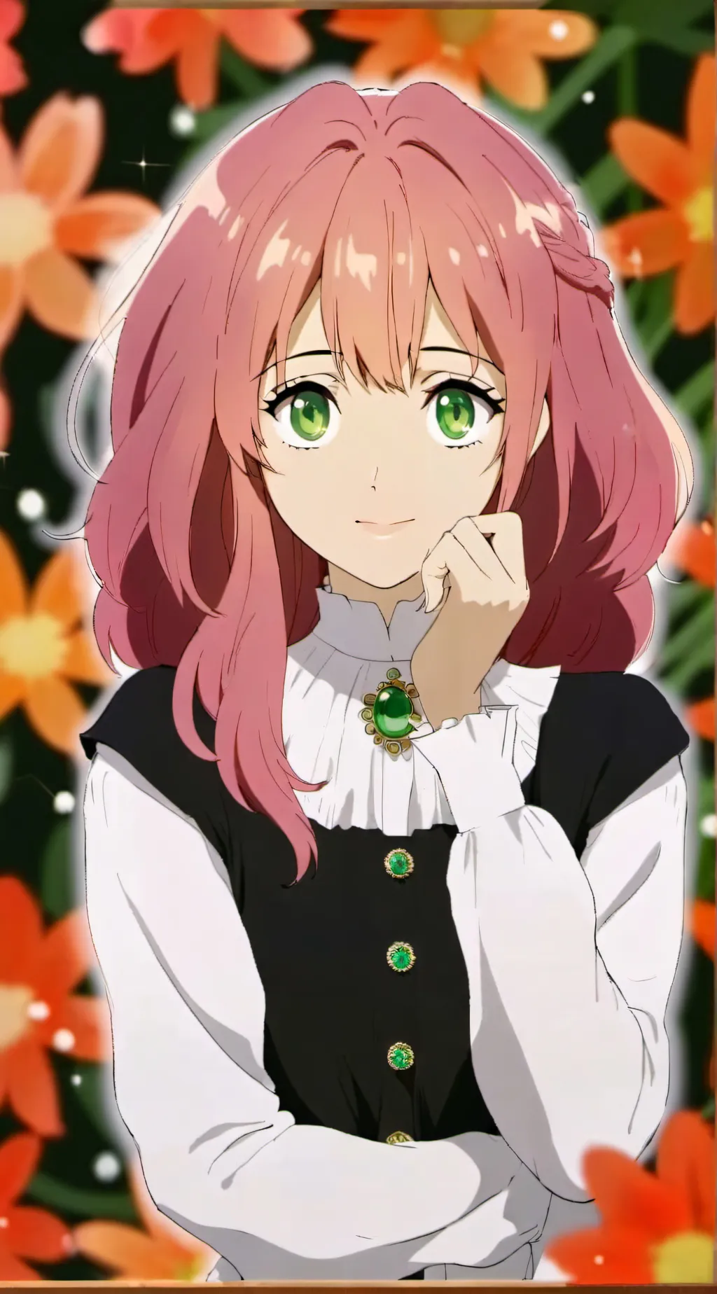 ai character: mitsuri kanroji background