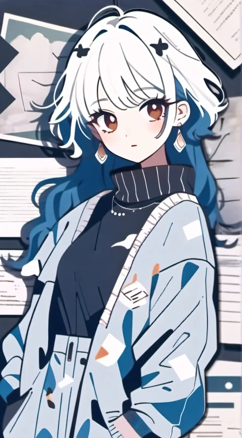 ai character: MHA Vigilante  background