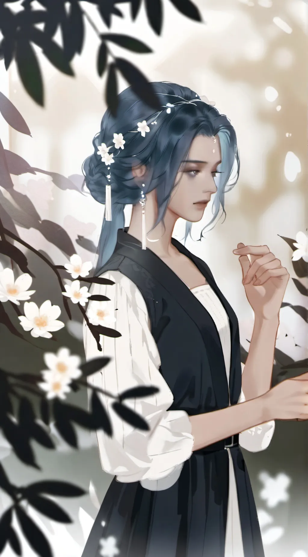 ai character: Lui background
