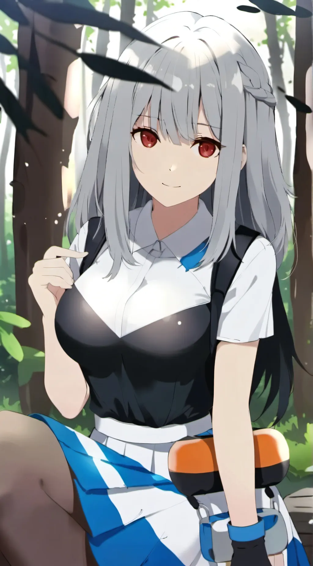 ai character: Lea background