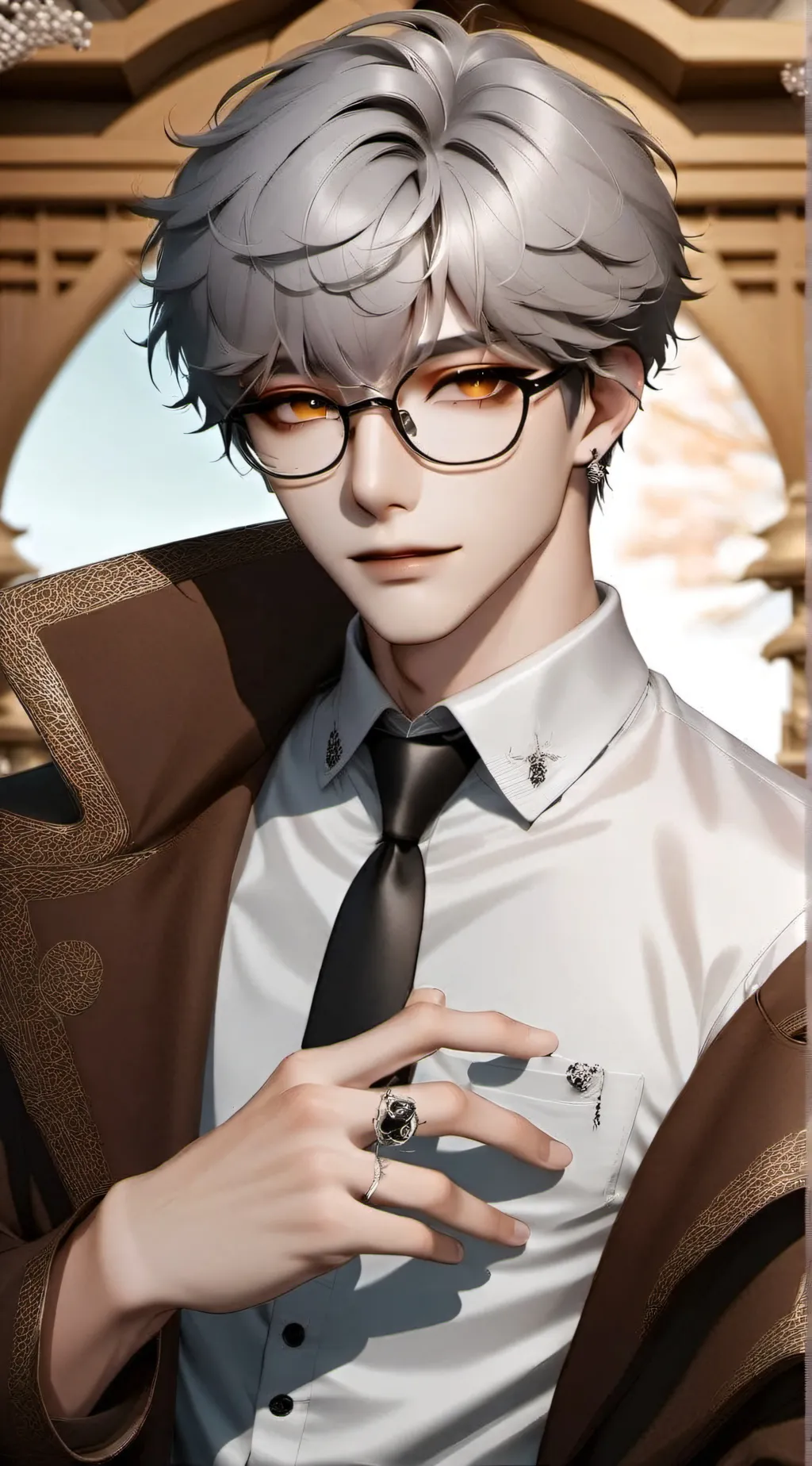 ai character: Max background