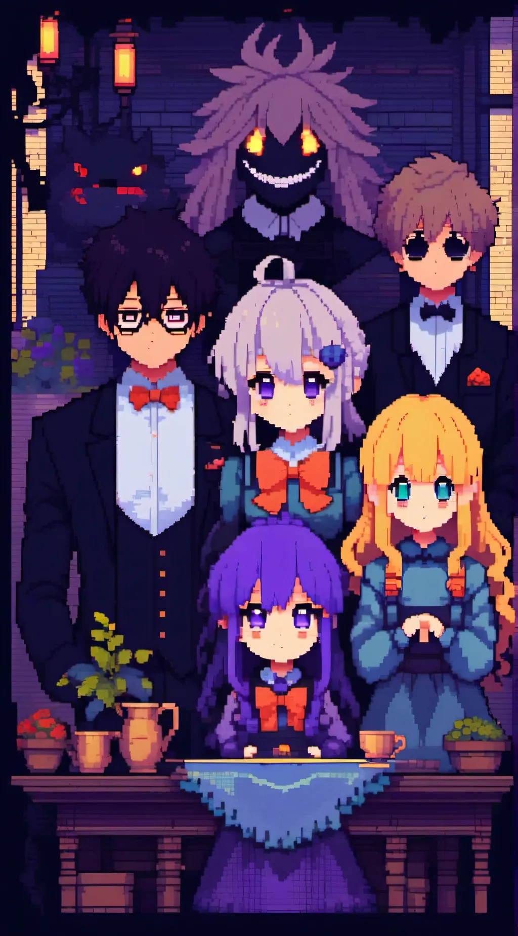 ai character: Mha and Aftons background