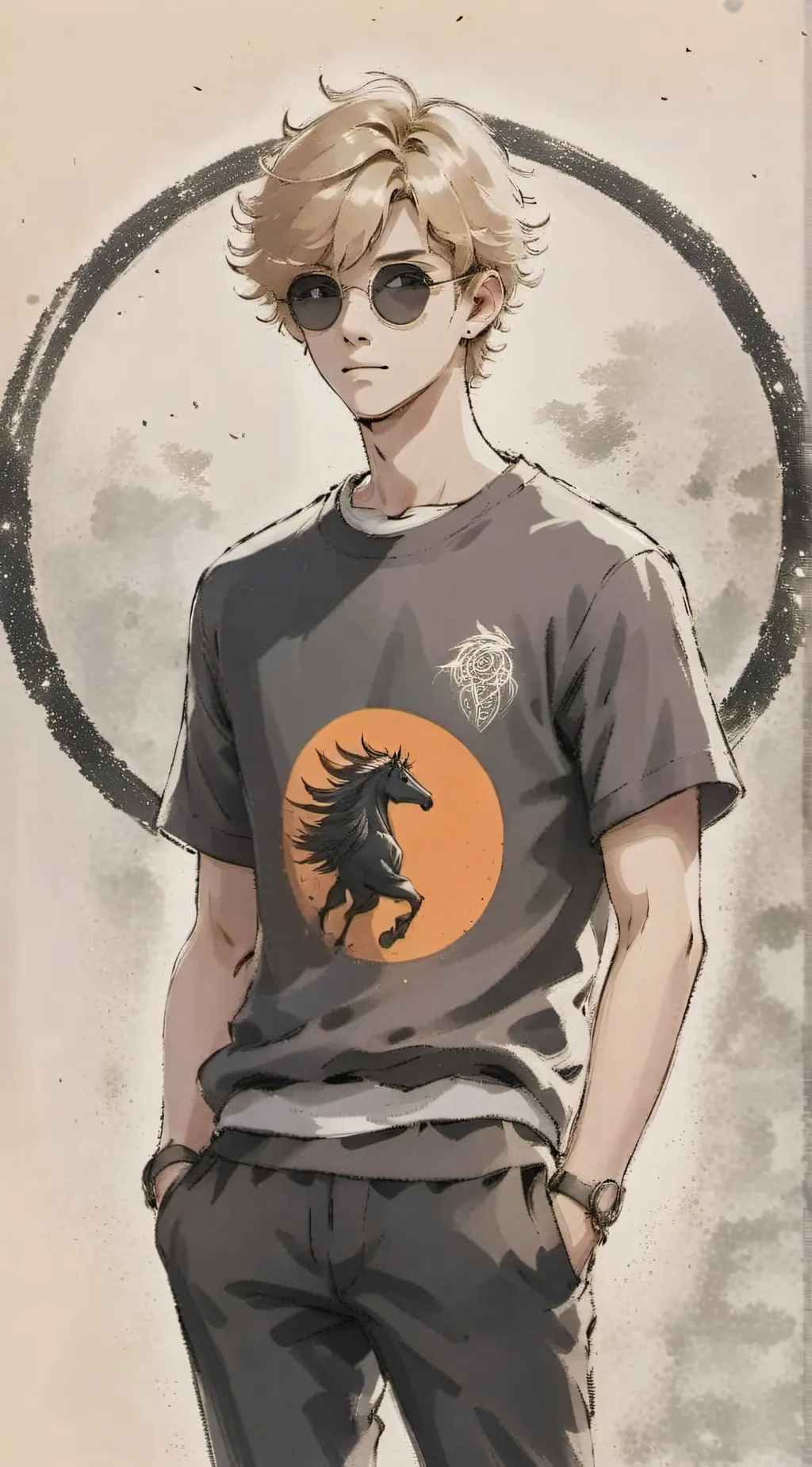 ai character: Lucas background