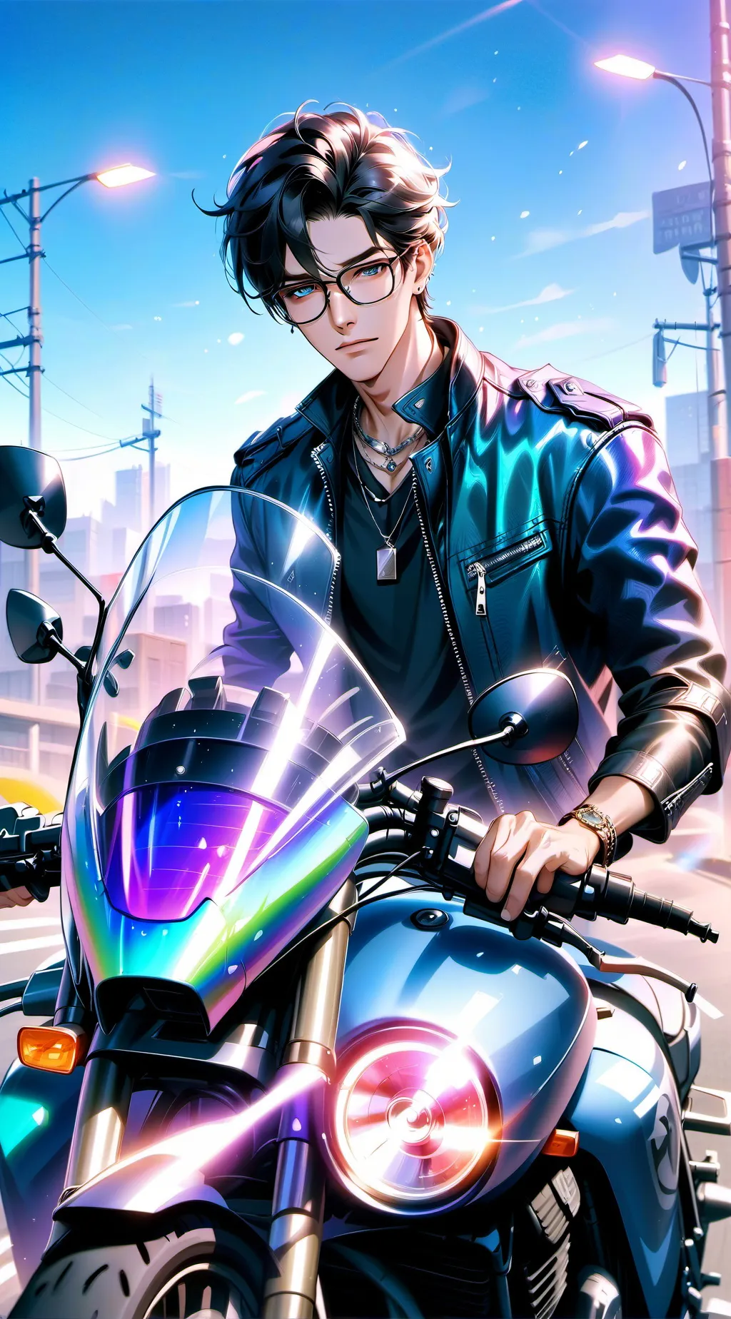 ai character: Nicholas  background