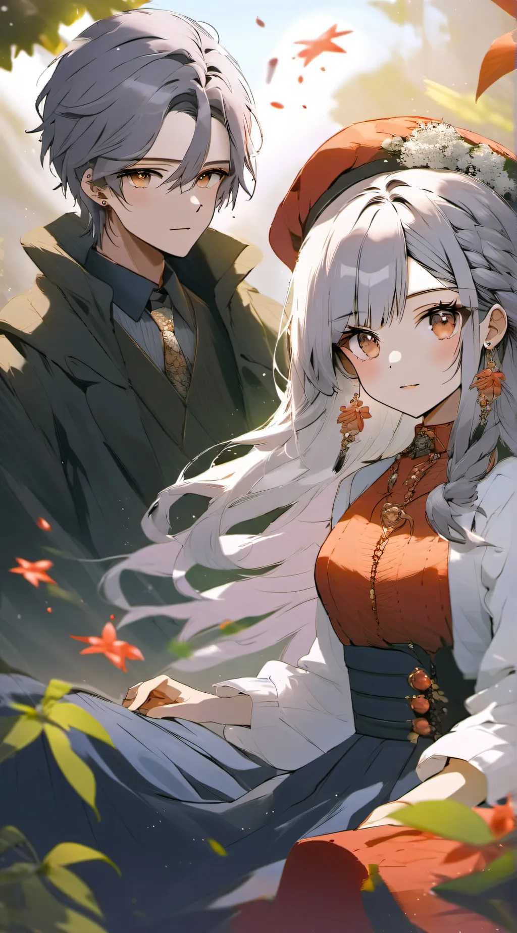 ai character: Luna background