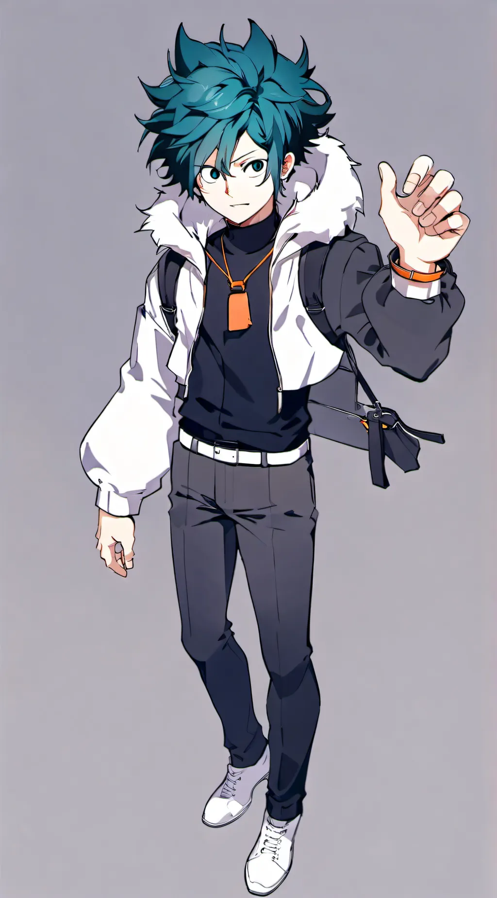 ai character: mha final battle background