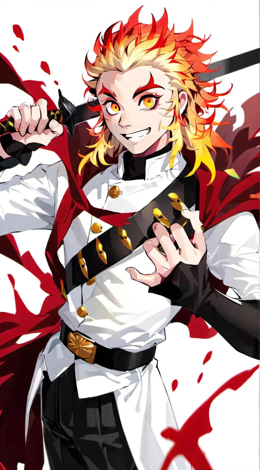 ai character: Kyōjurō Rengoku background
