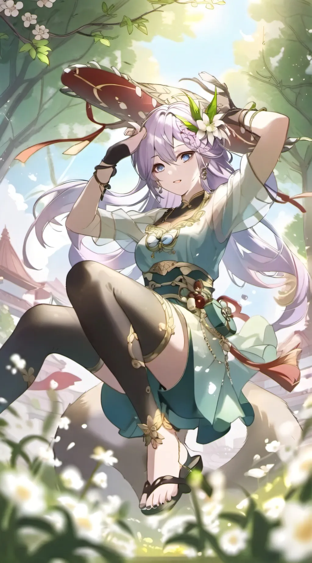 ai character: Виоллета background