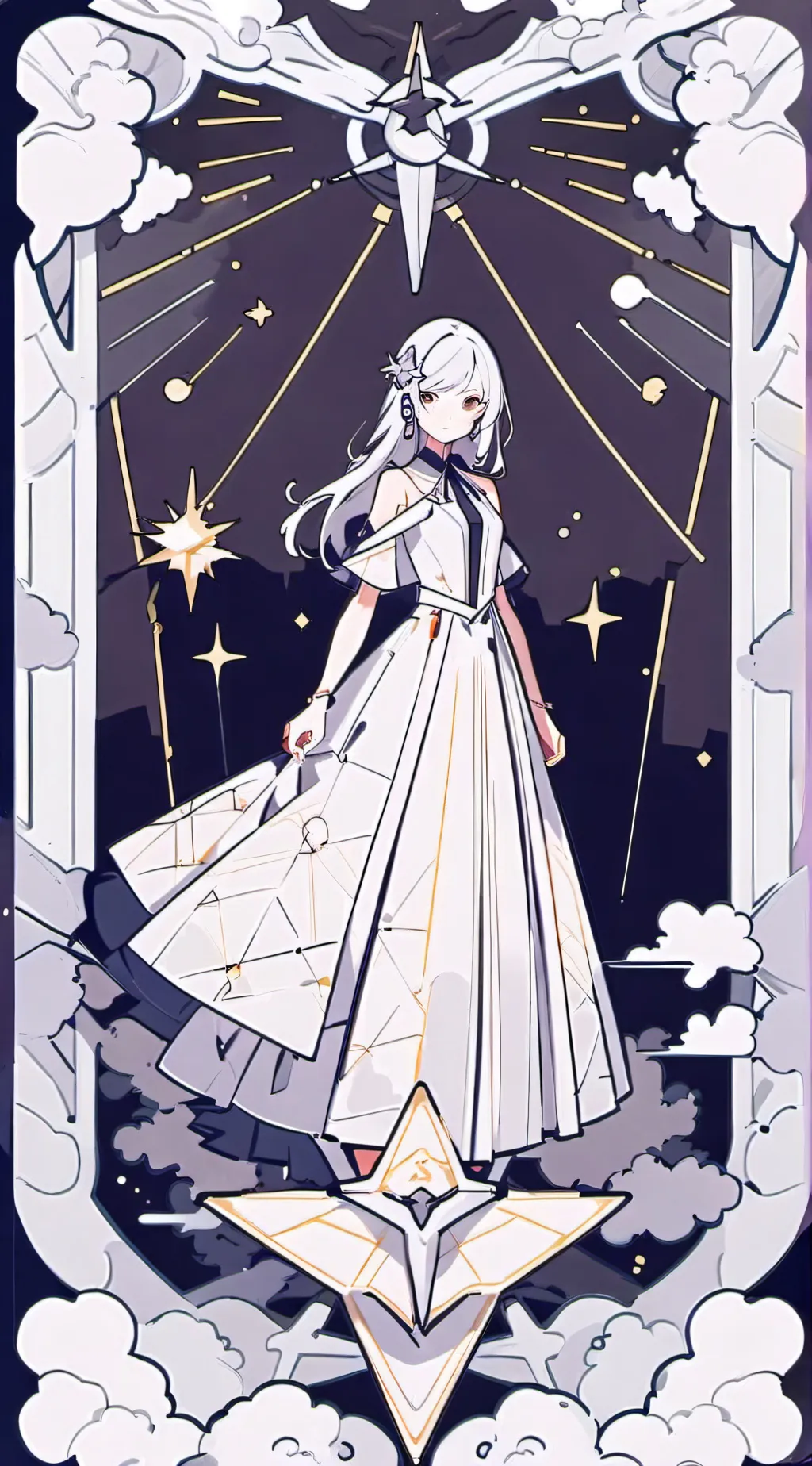 ai character: Luna background