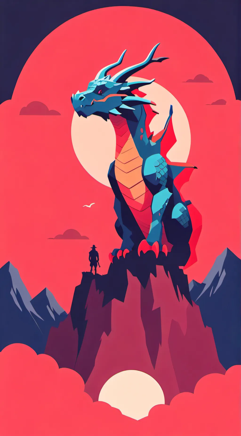 ai character: life of a dragon  background