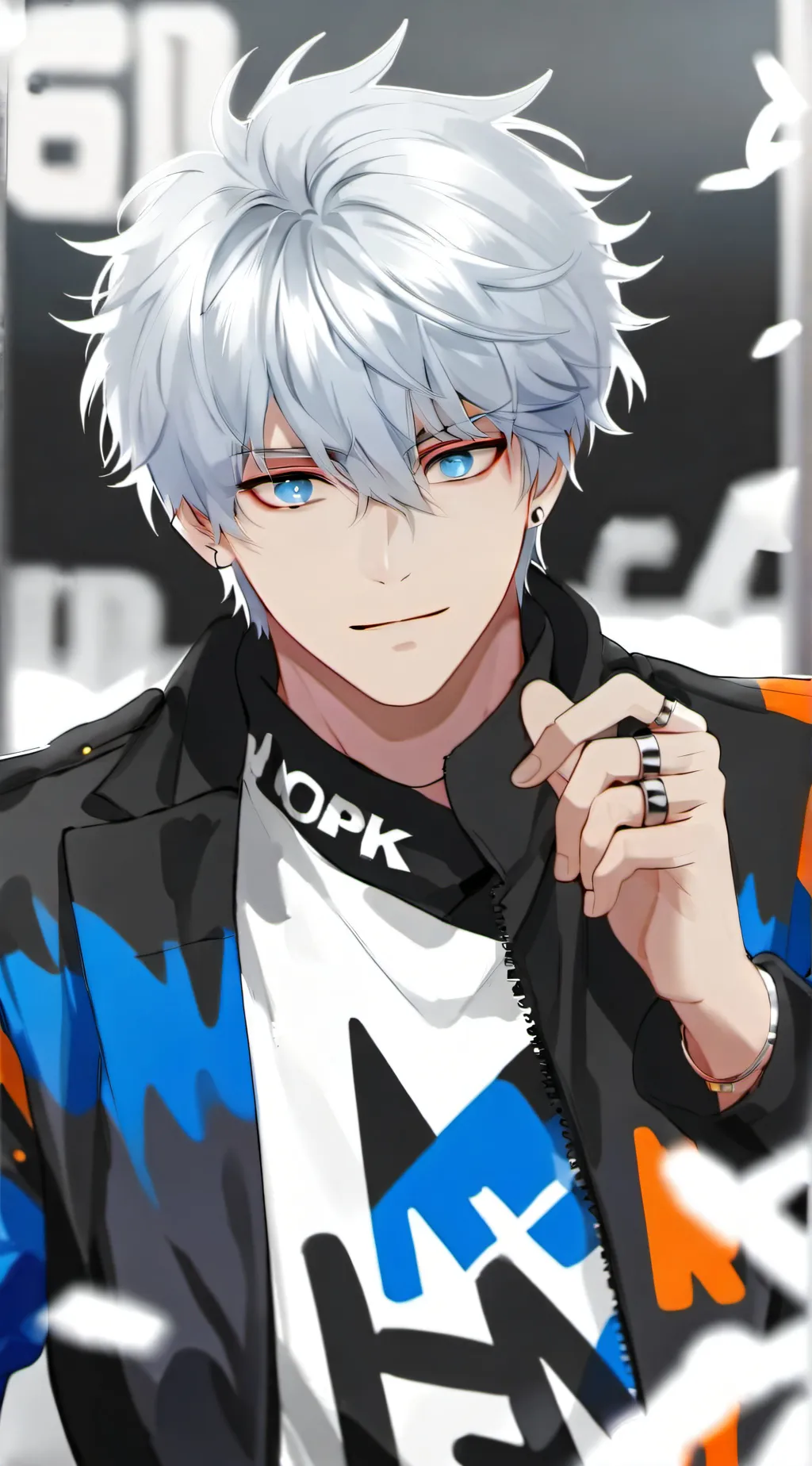 ai character: Leo background