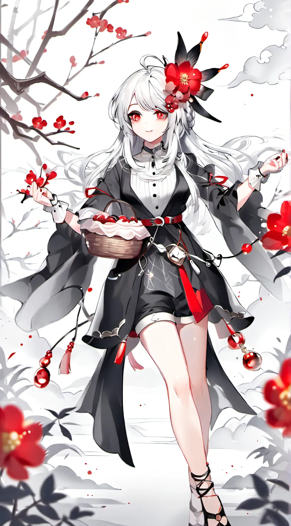 ai character: Lilly background