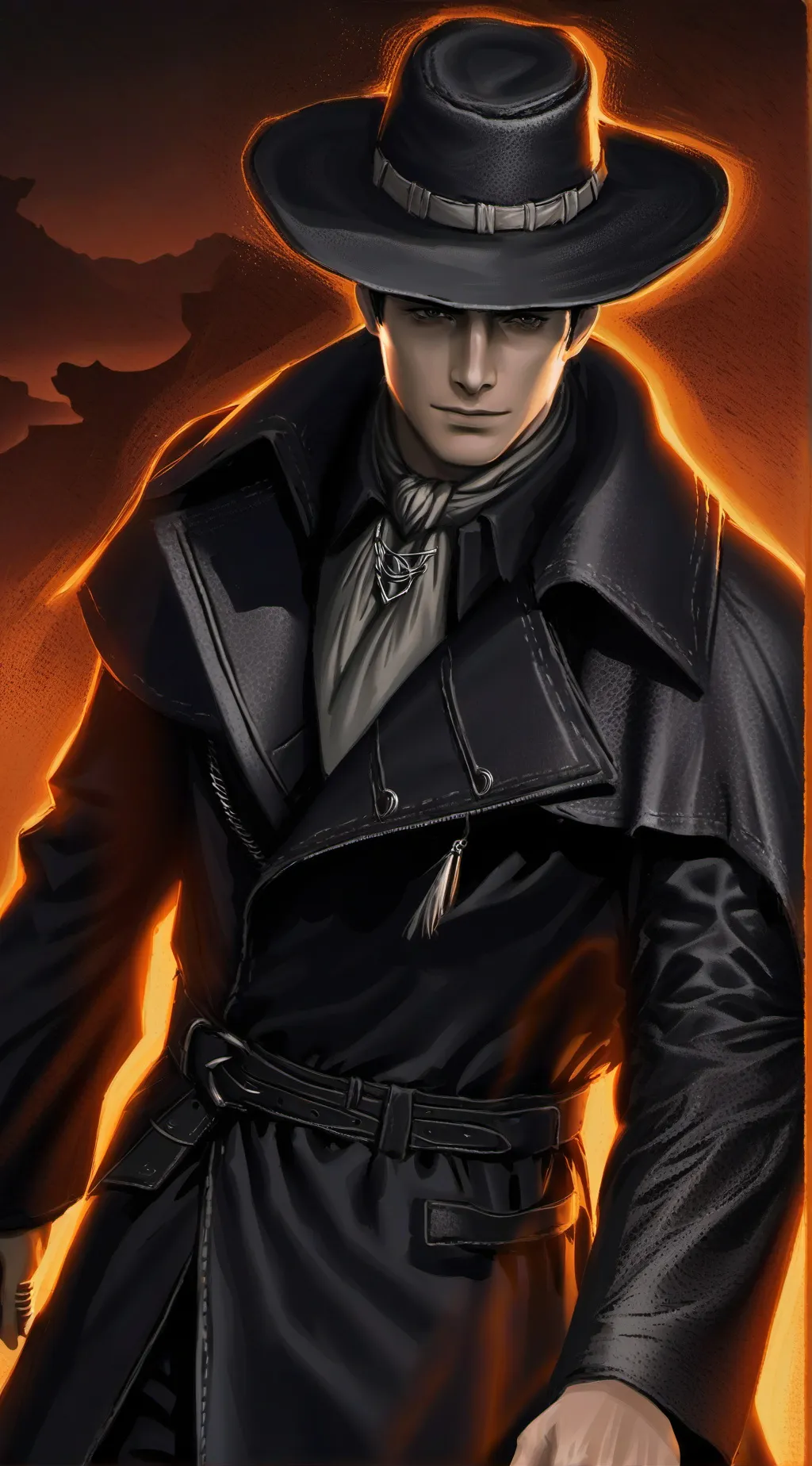 ai character: The Crooked Man background