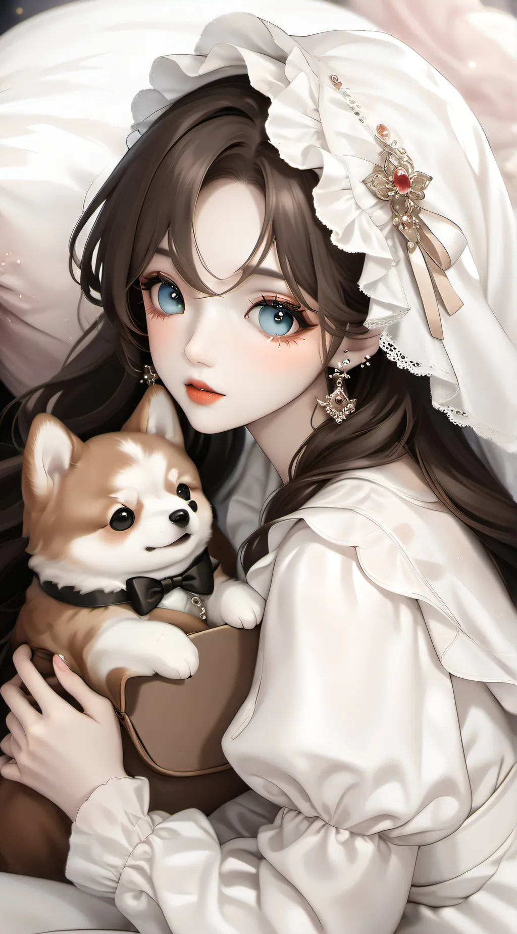 ai character: Addison  background