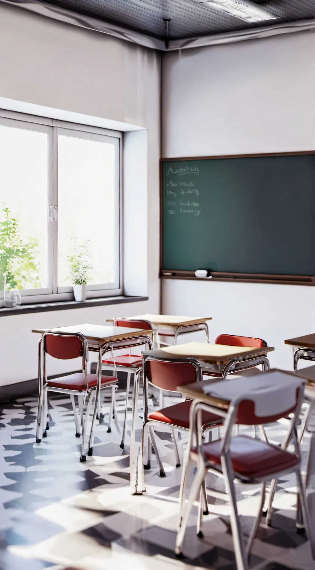 ai character: escola só rapazes background