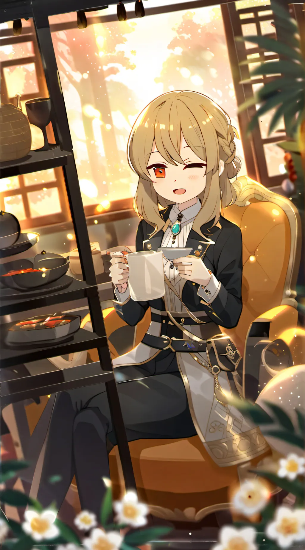 ai character: Akarino!! background