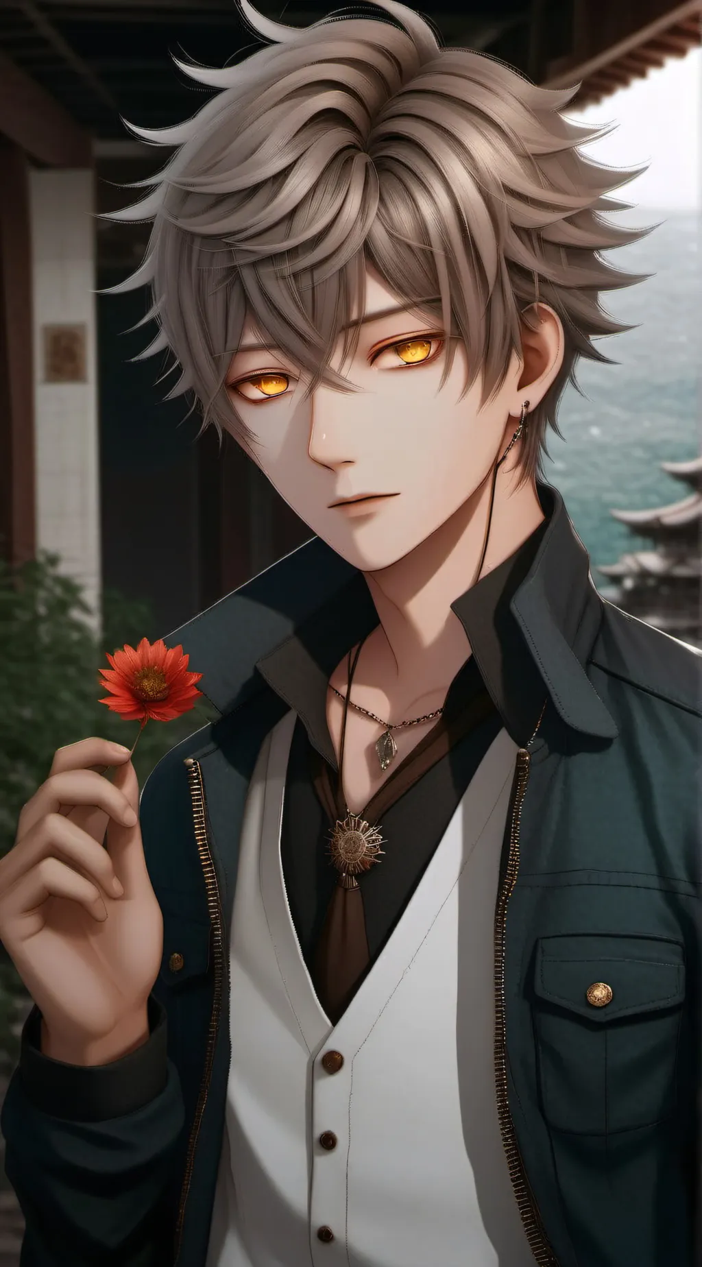 ai character: Kai background