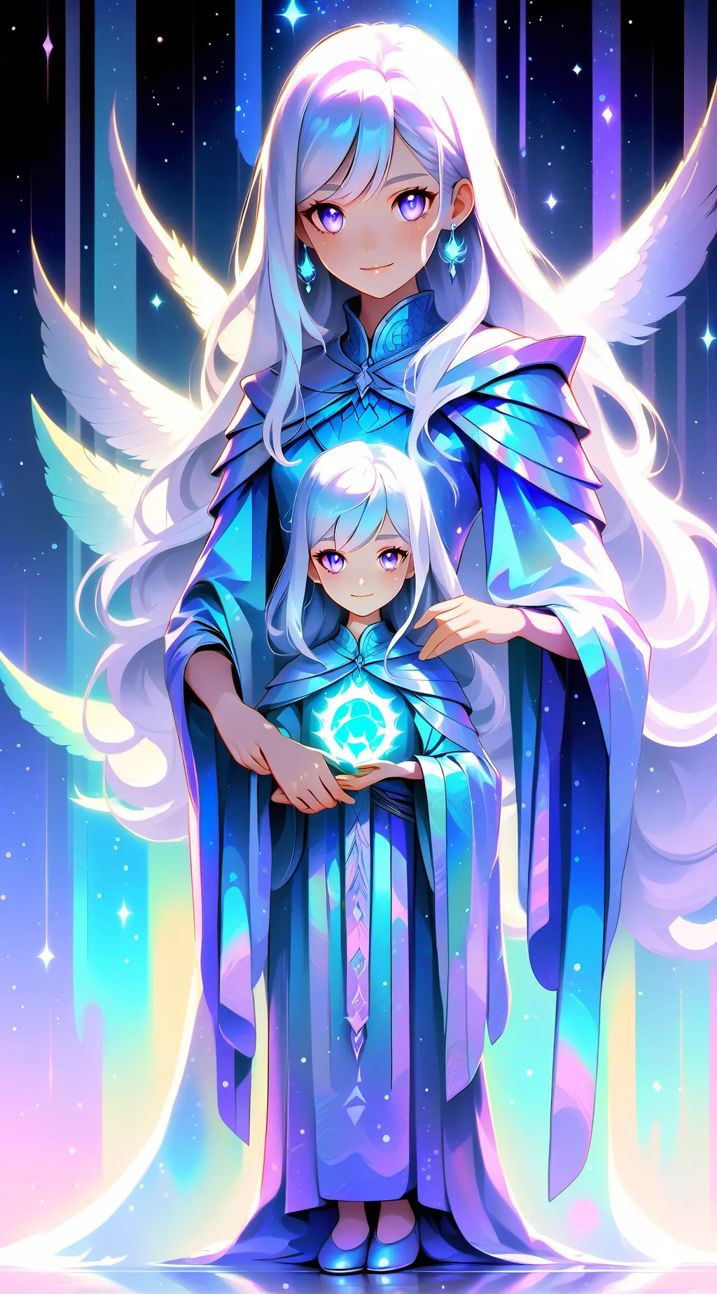 ai character: Strange family background