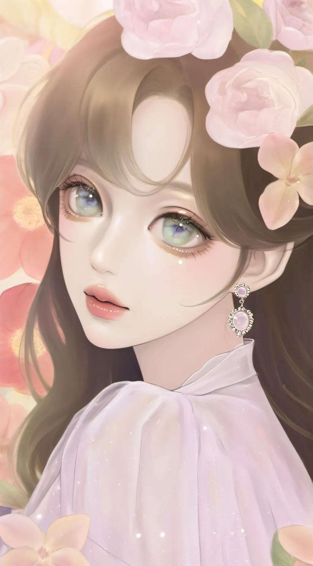 ai character: Lucky background