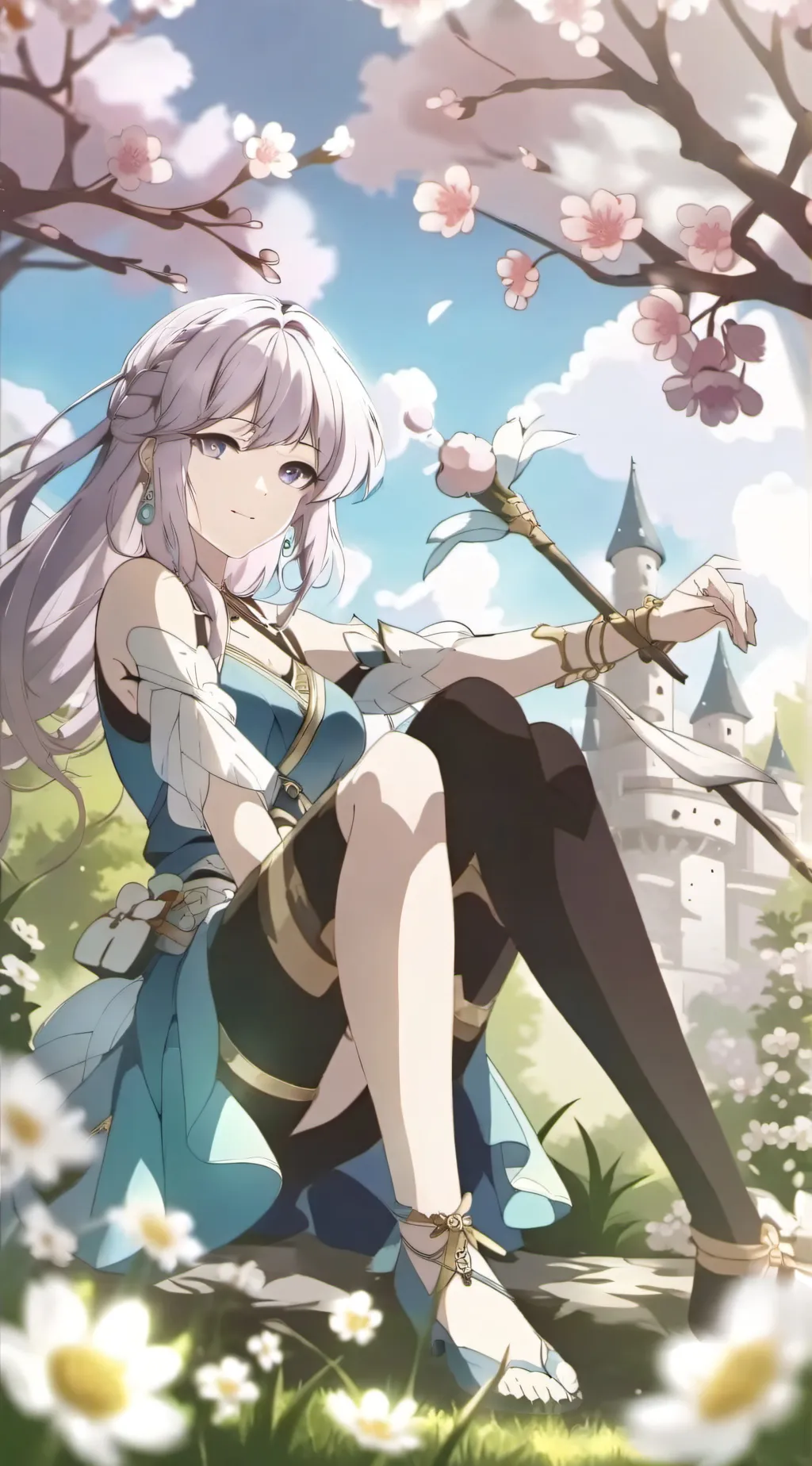 ai character: cutie background