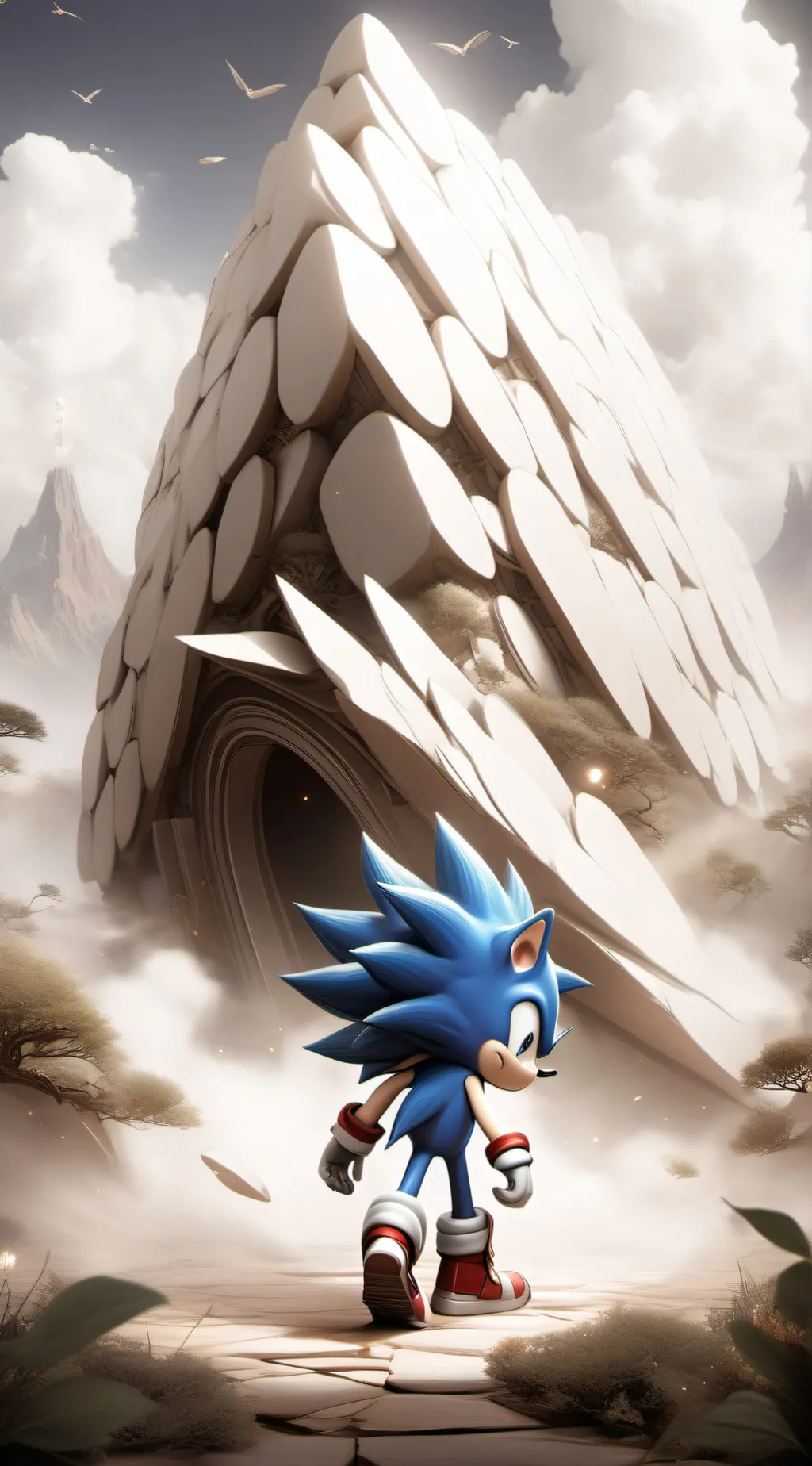 ai character: sonic vs exes background