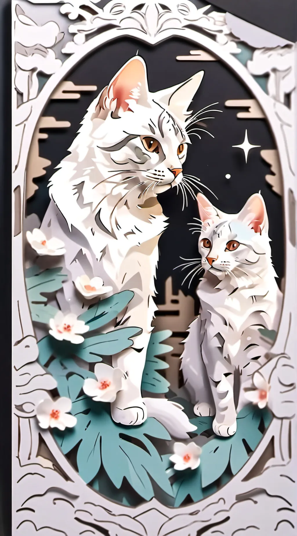 ai character: My badass cat🥲🥲😭 background