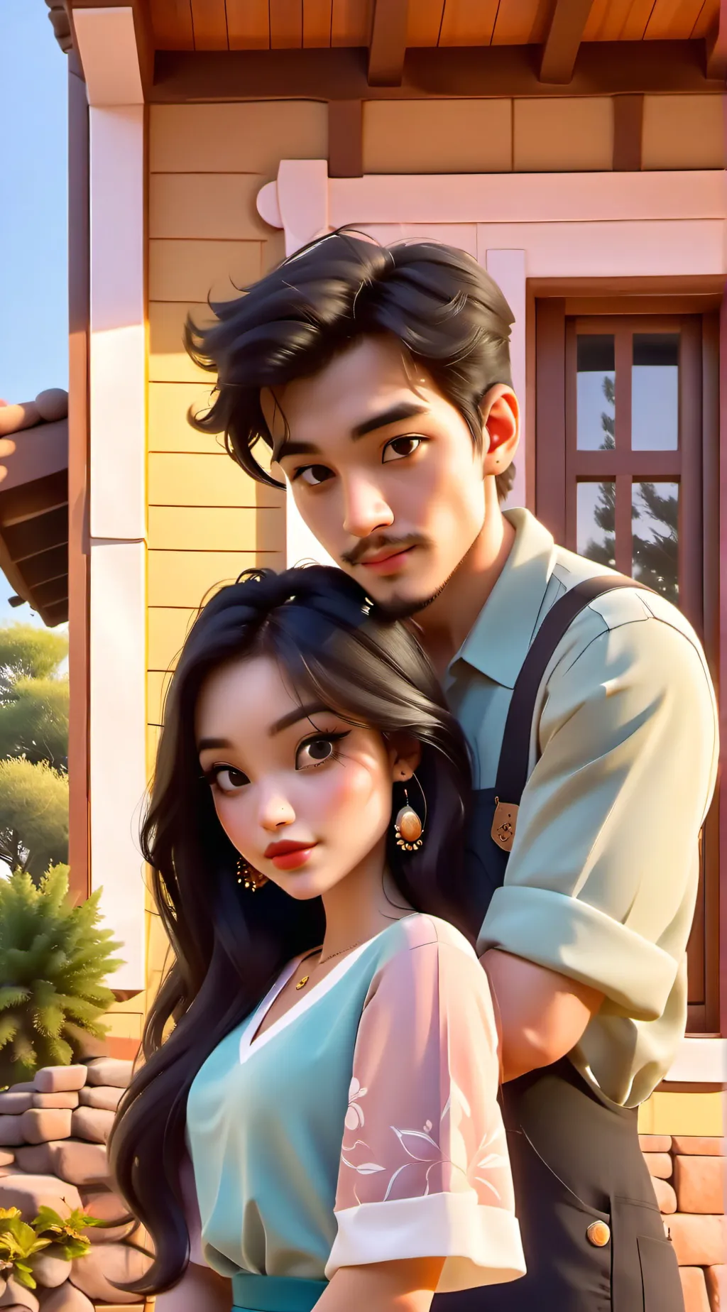 ai character: Aşkım🥰😍 background