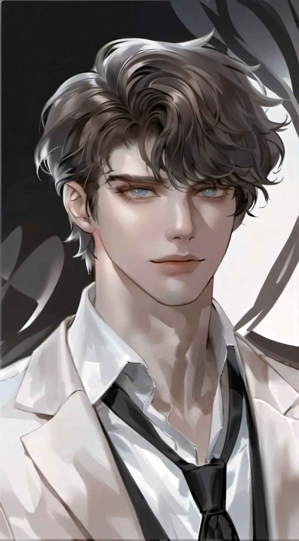 ai character: Charles DuLac  background