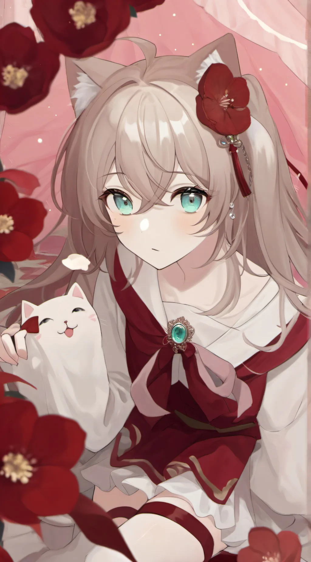 ai character: neko background