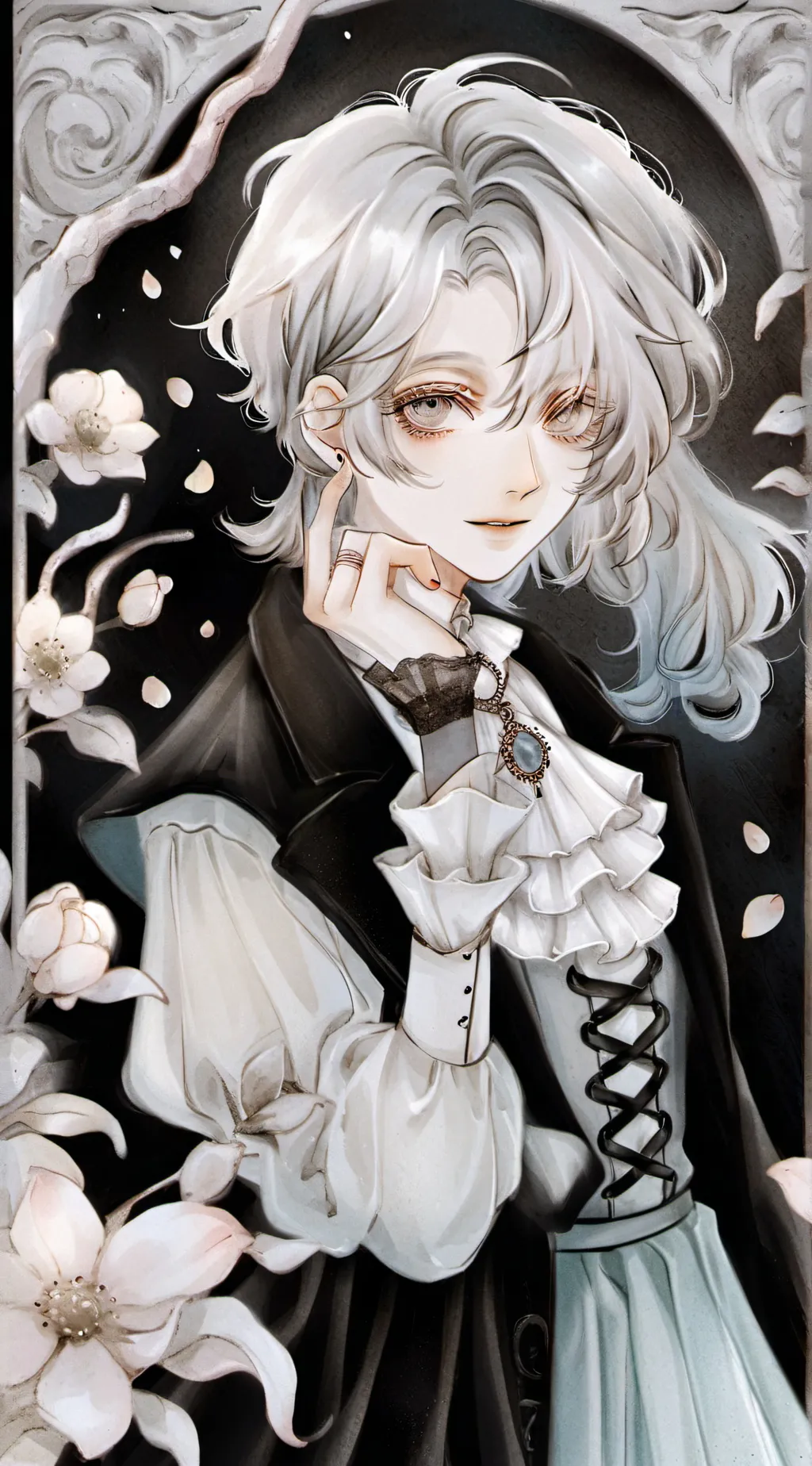 ai character: Micah☆ background