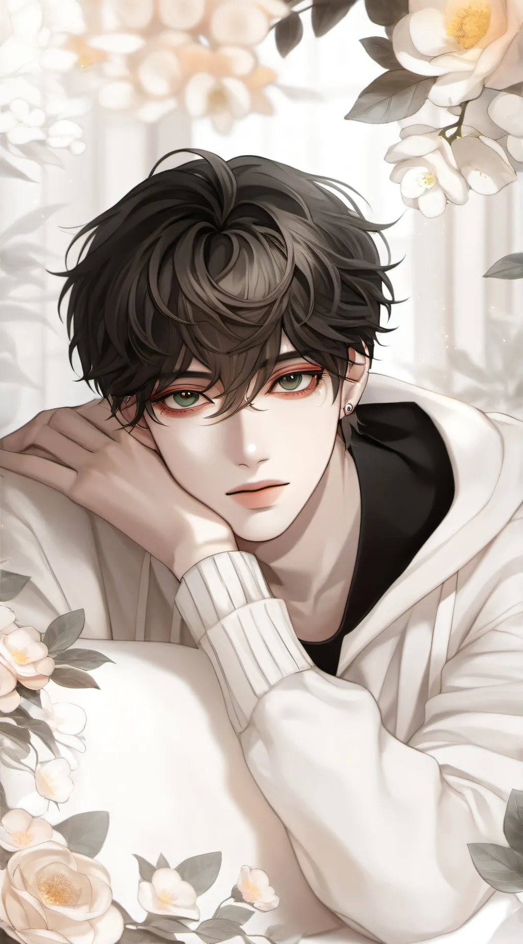 ai character: Abby 20 years old background