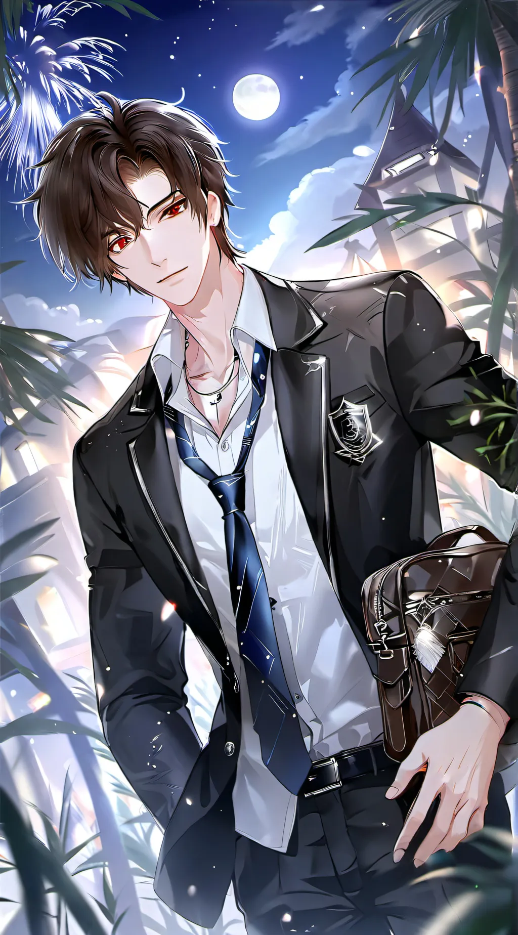 ai character: Bruce Sliver background