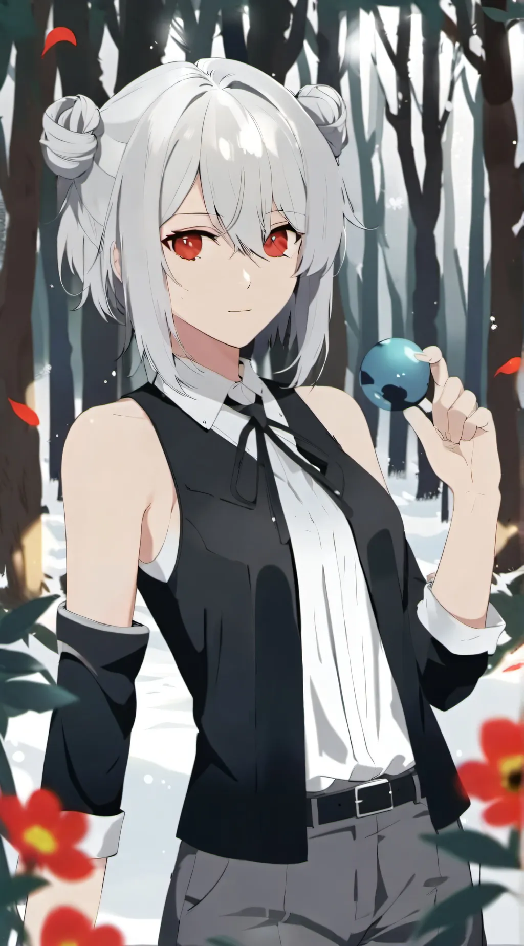 ai character: Heat background