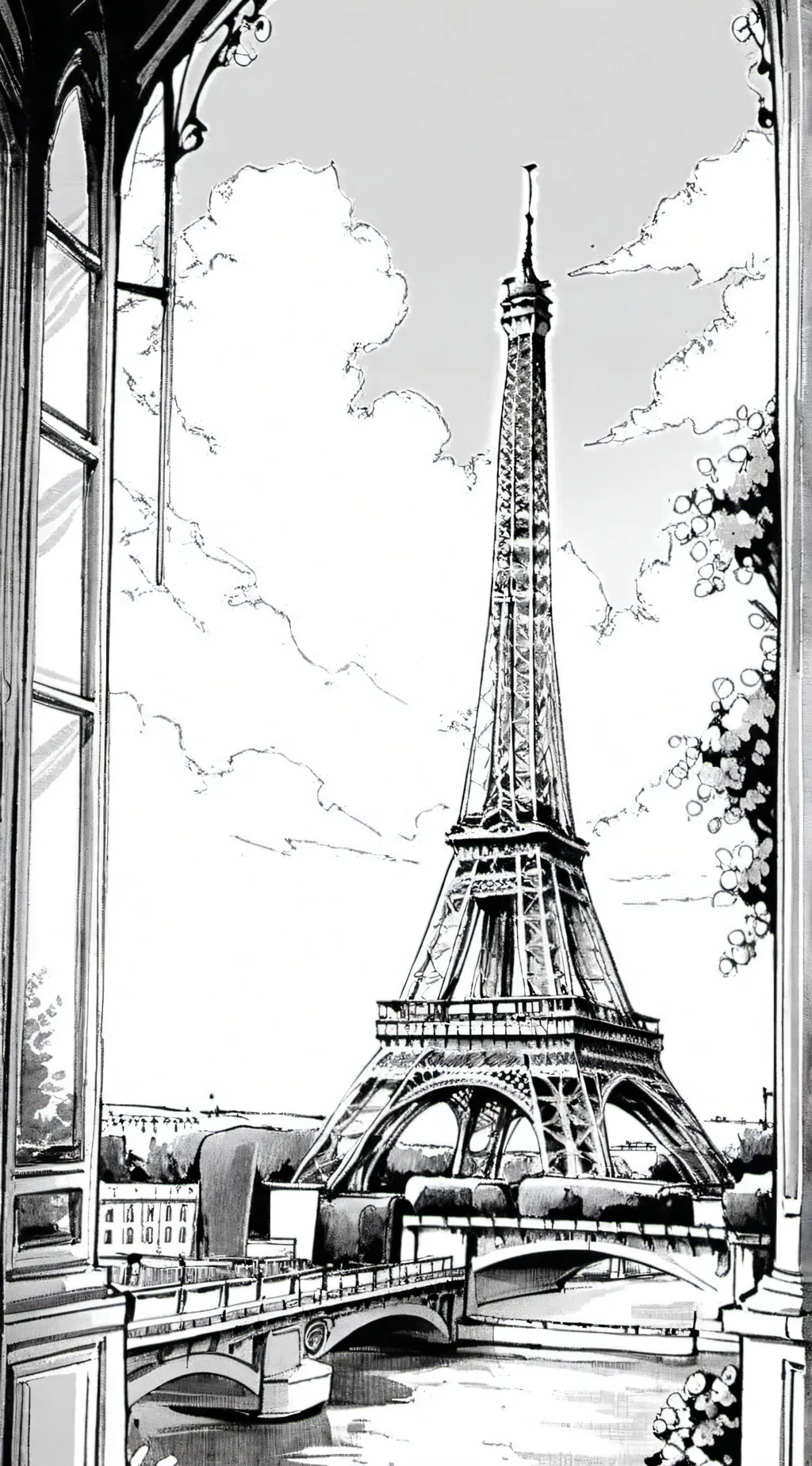 ai character: Avengers paris background