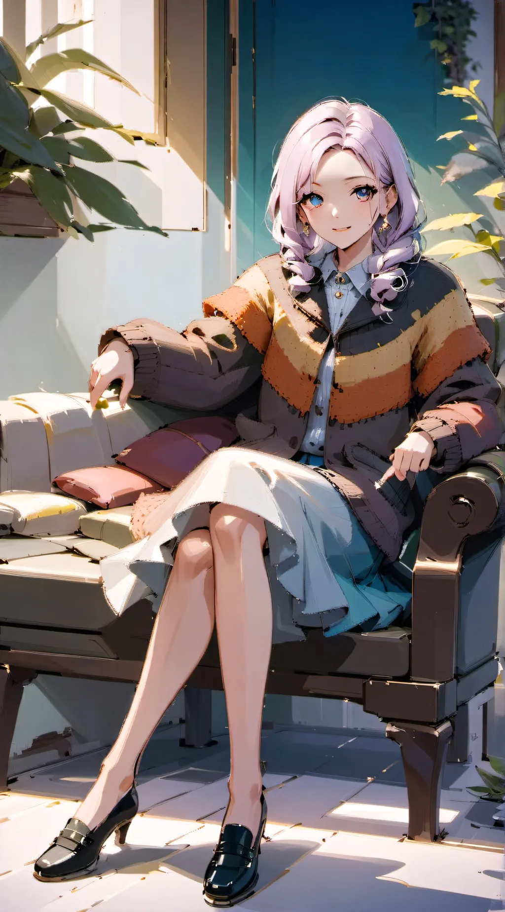 ai character: Alice Florence  background