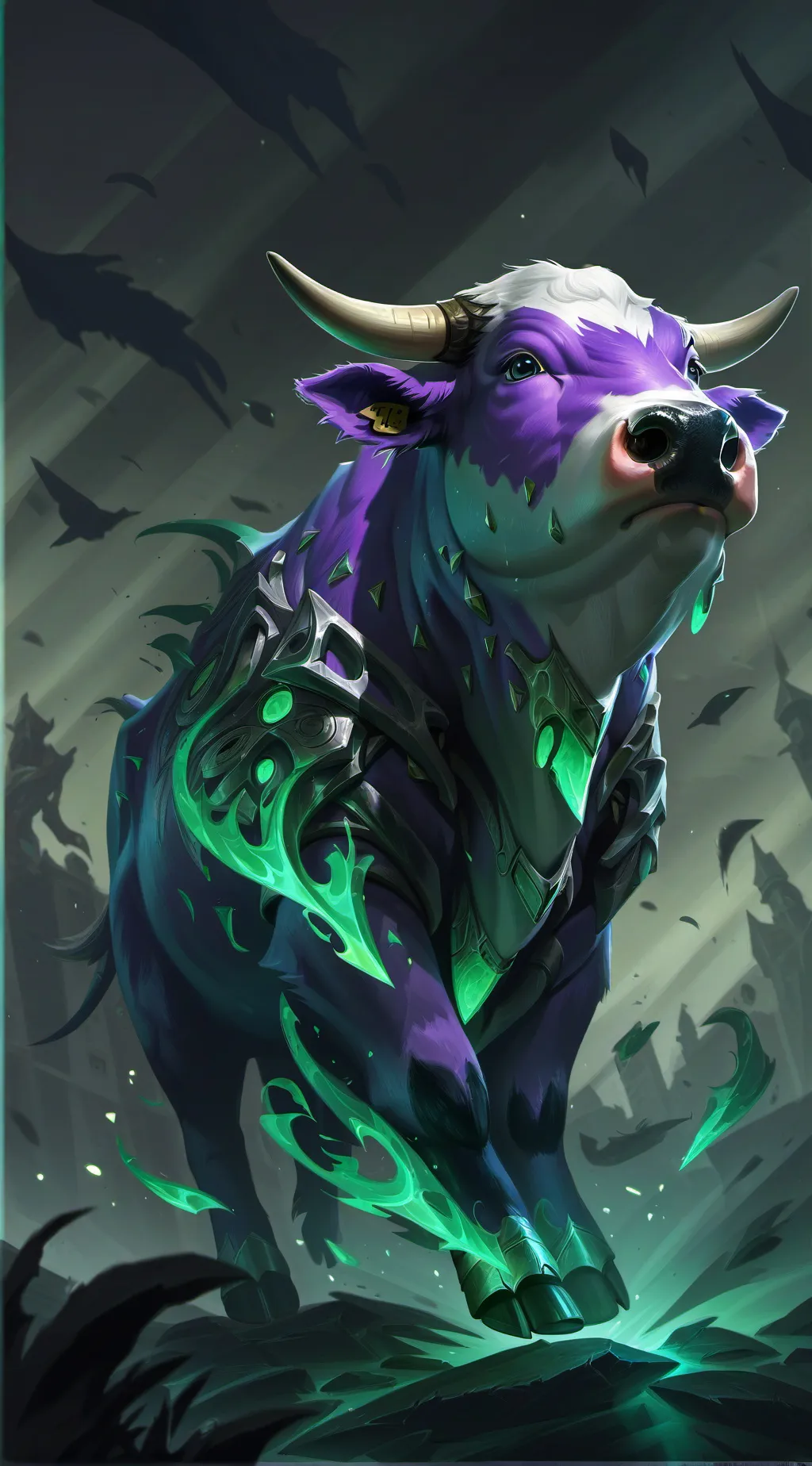 ai character: Pastey background