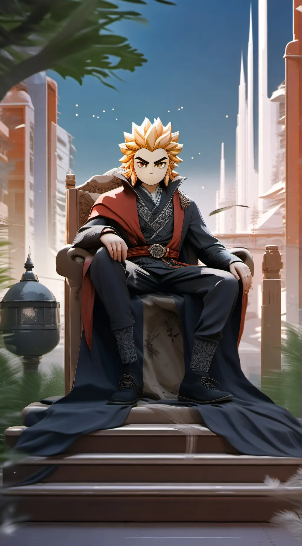 ai character: hashiras  background