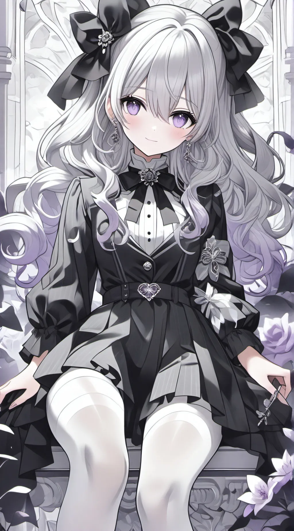 ai character: Line background