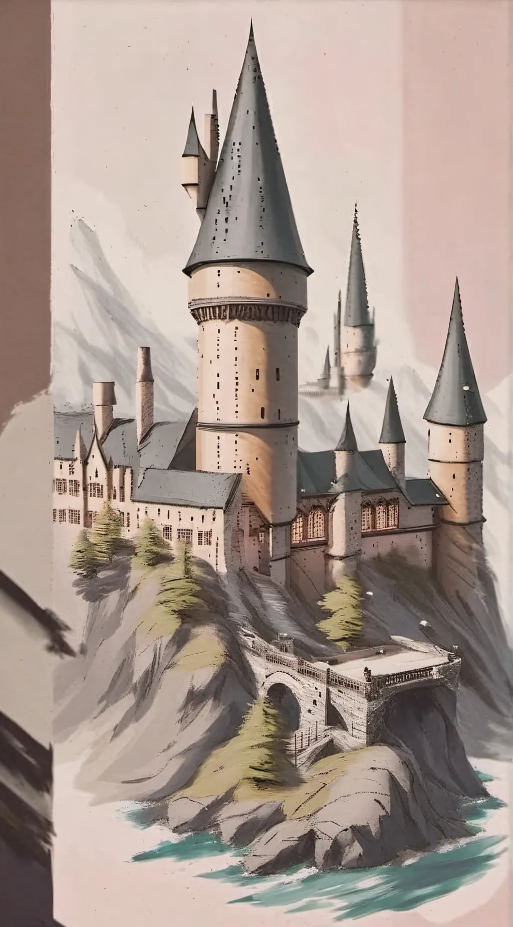 ai character: hogwarts  background