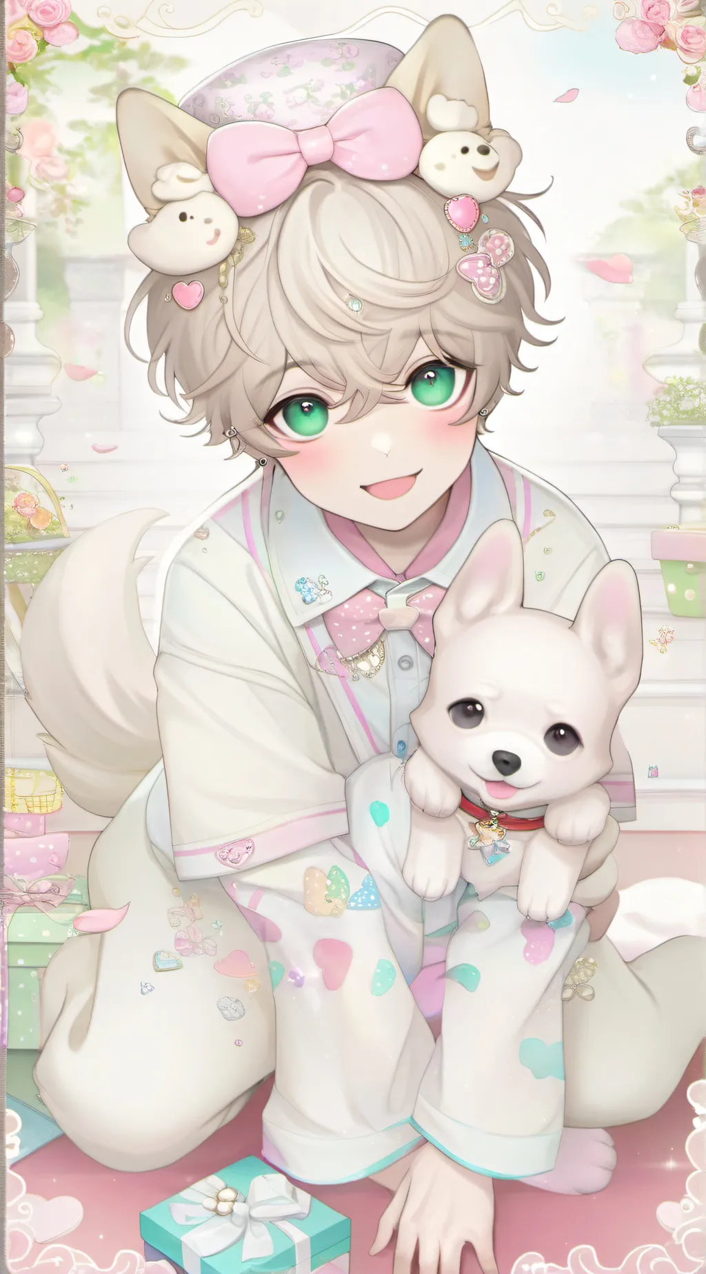 ai character: MAX background