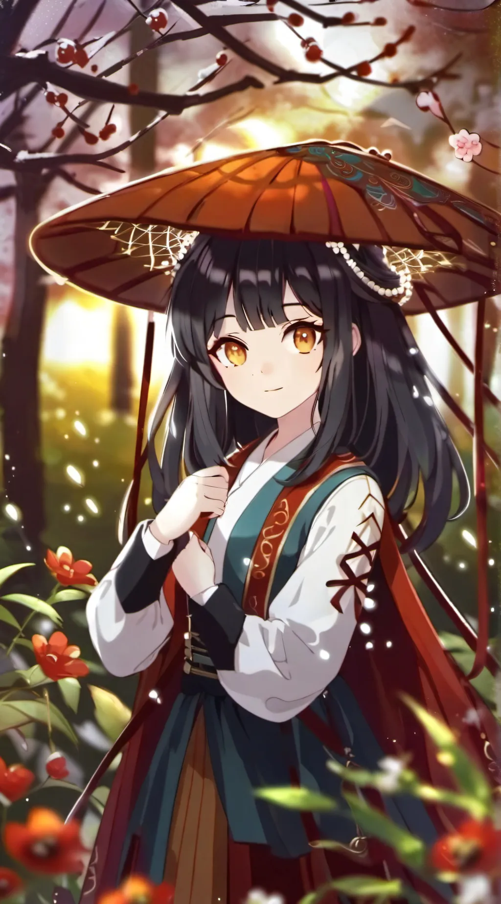 ai character: mesukana background