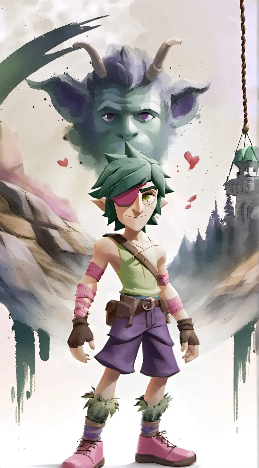 ai character: Angelo background