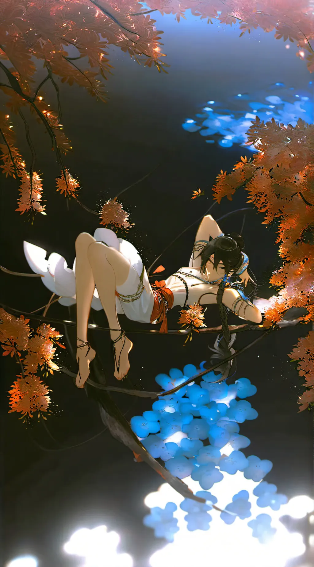 ai character: shidou yender background