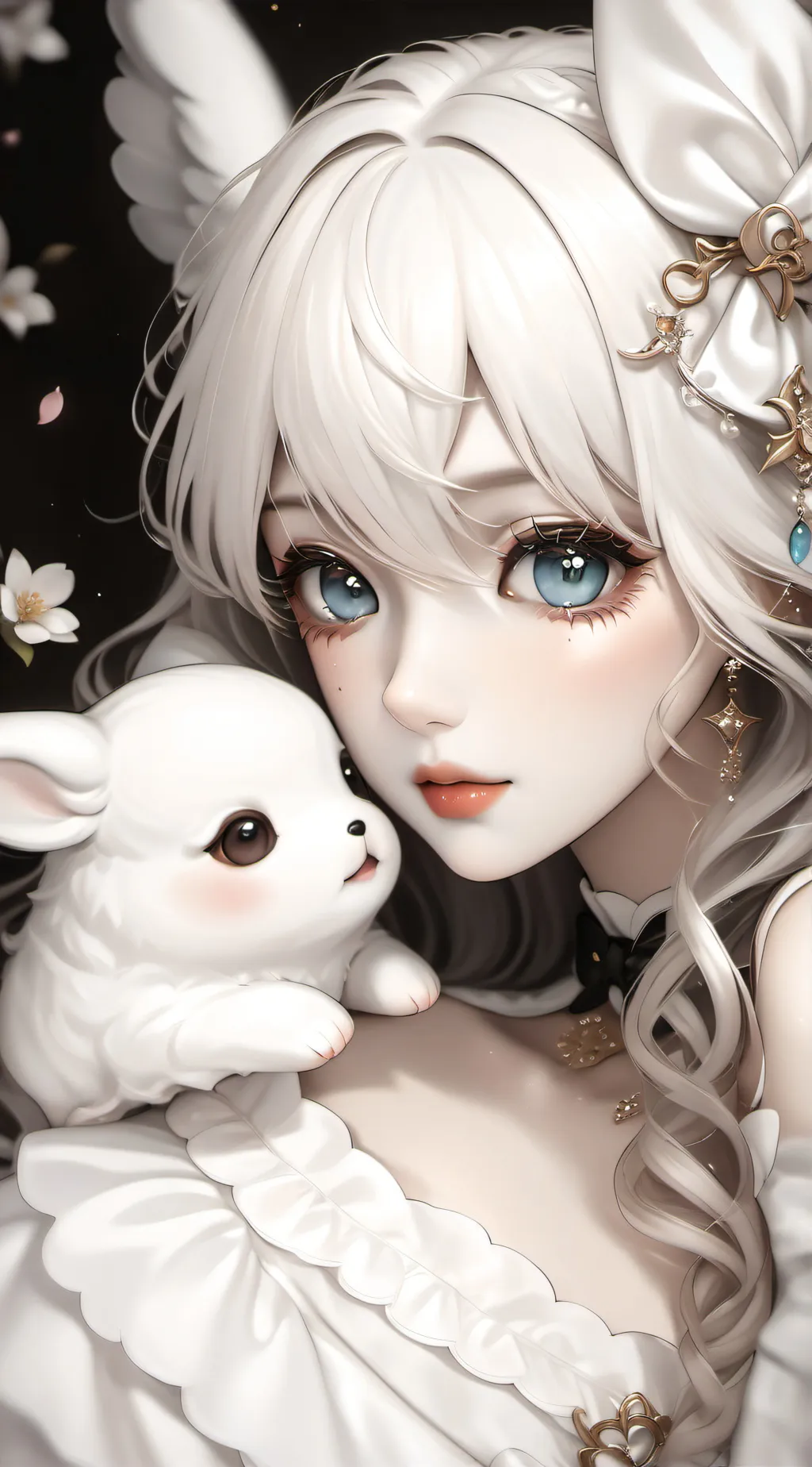ai character: lily background