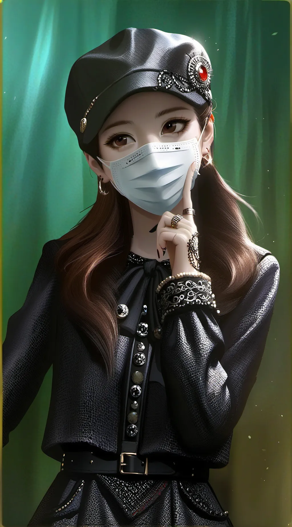 ai character: Enhypen  background
