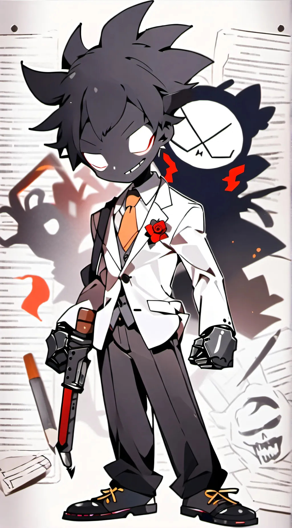 ai character: Mr. long-claw background