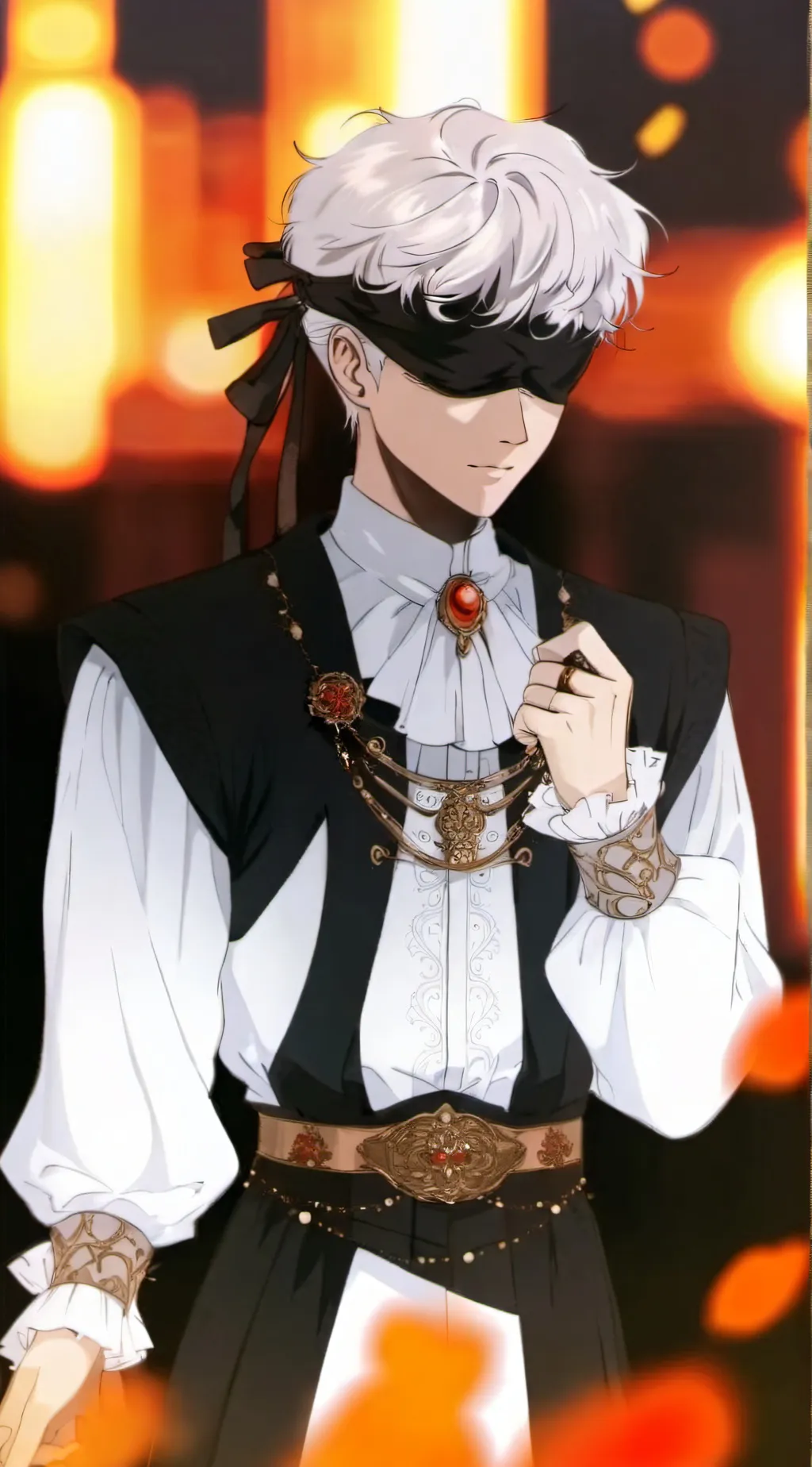 ai character: Gojo sibling 2 background
