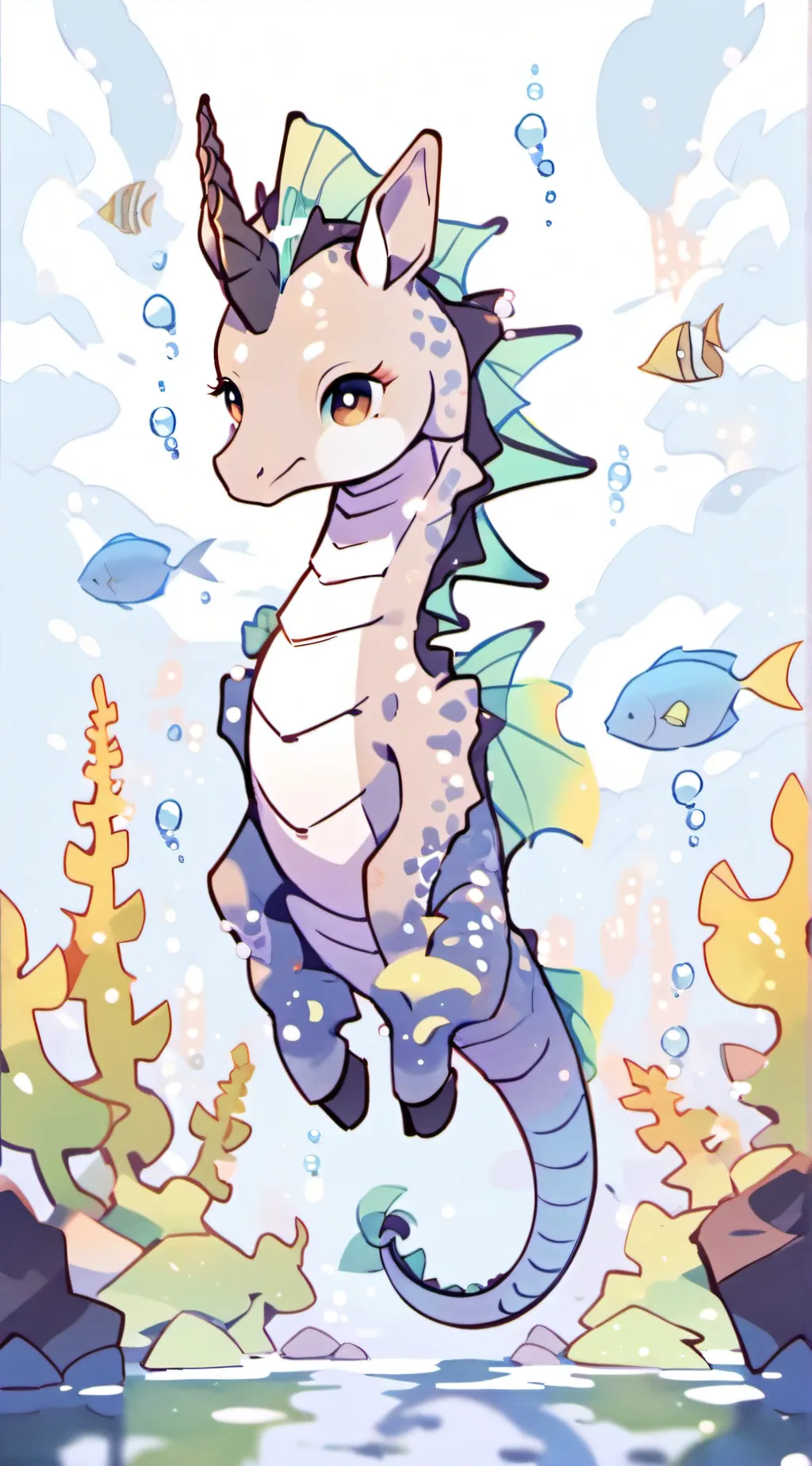 ai character: Seraphine background
