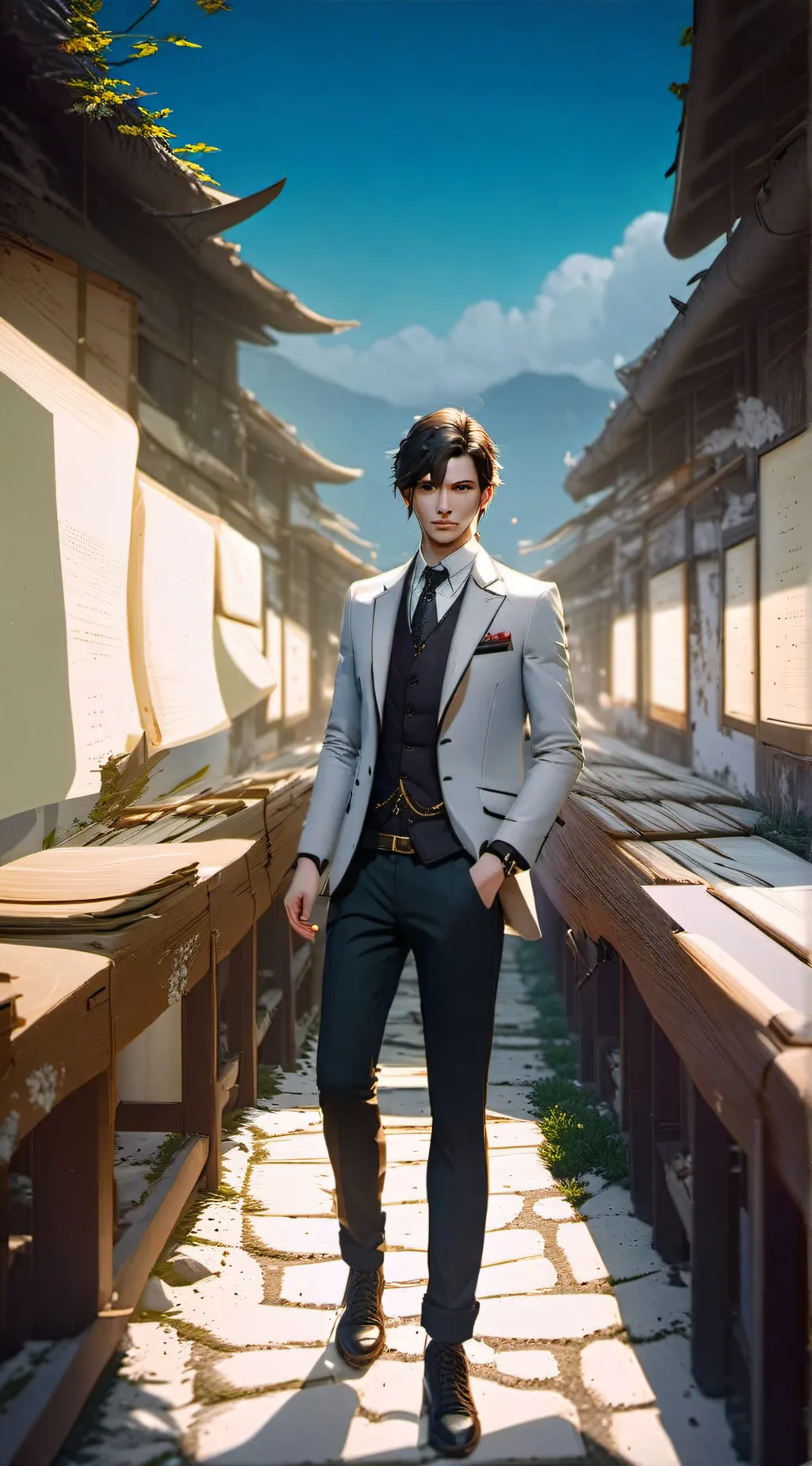 ai character: Indra background