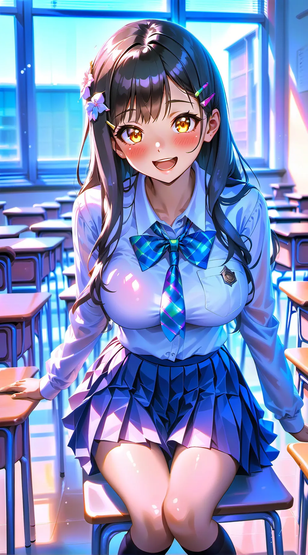ai character: Maya background
